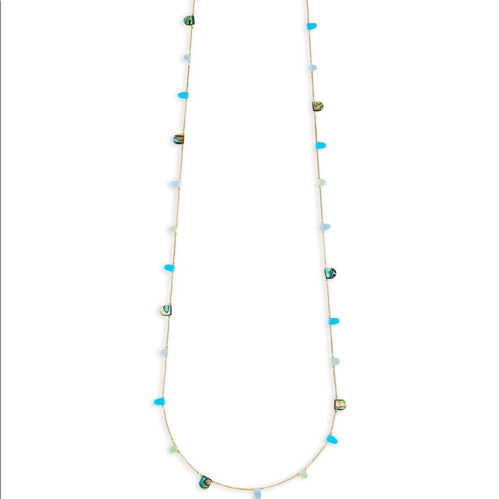 Kendra Scott Leola Long Necklace - Turquoise